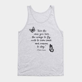 Wings to Fly Dalai Lama Quote Tank Top